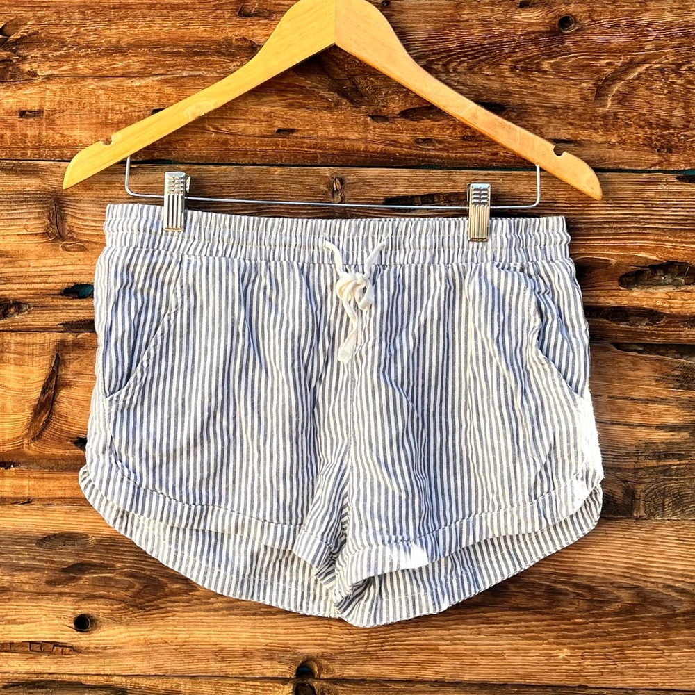 BILLABONG | Striped Blue Women's Shorts M